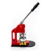 Manual Plastic & Metal Bottom Badge Maker Button Making Machine With Different Size Mould