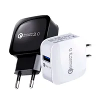 

Quick Charge 3.0 Wall Charger 5V 9V 12V 18W 1 Port For Smartphone Fast Rapid Home Adapter