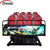 Interactive motion race simulator for 5d cine 7d cinema system