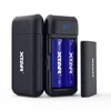 Original 2019 OVER 4 SLIM two bays 18650 Battery Fast Charger Over 4 slim