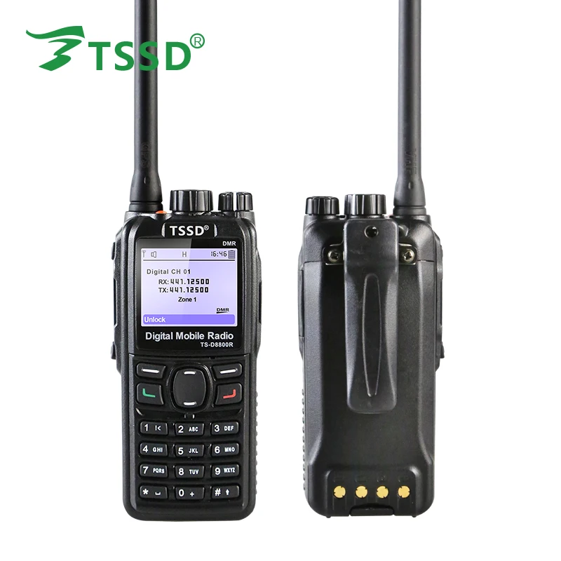 TS-D8800R DMR 5W digital scanner radio with sms text messages function