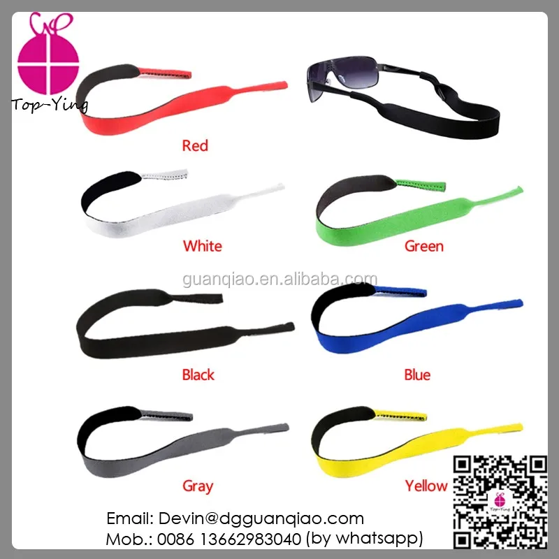 Custom Personalized Printed Neoprene Floating Sunglass Strap Buy