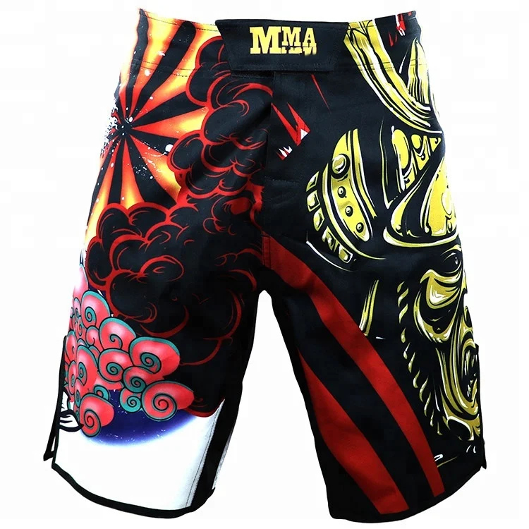 

Hot Sale 2018 high quality mma shorts for men Quick Dry Breathable MMA Short Plus Size Men Fight Short, Customized color