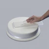 Eco-friendly Clear Acrylic Cake Smoother, Cheap Plexiglass Cake Making Tools