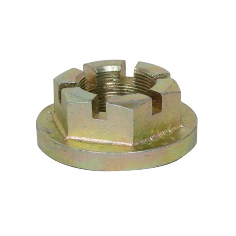 Class 8.8 Carbon Steel Slotted Hex Flange Nut Buy Steel Slotted Hex