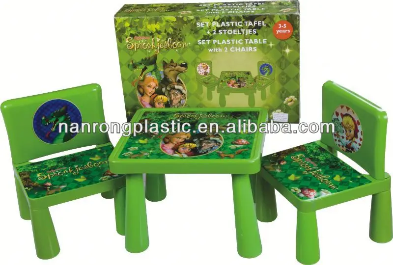 2013 New Style Wholesale High Quality Plastic Children Table And