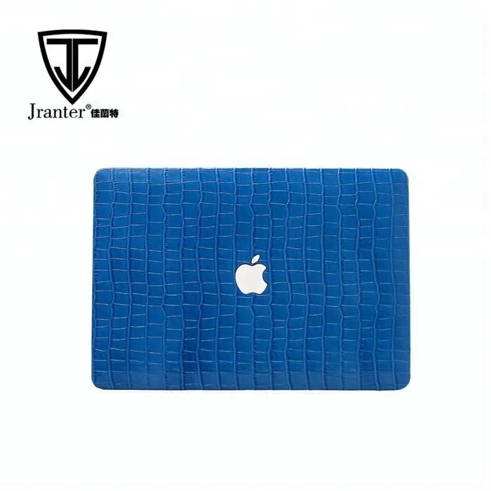 

New fashion laptop covers real embossed crocodile leather case for macbook, Customized