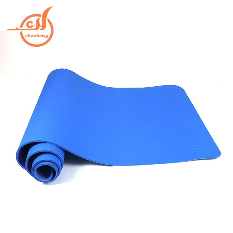 
natural rubber fitness mat 10mm square yoga mat 