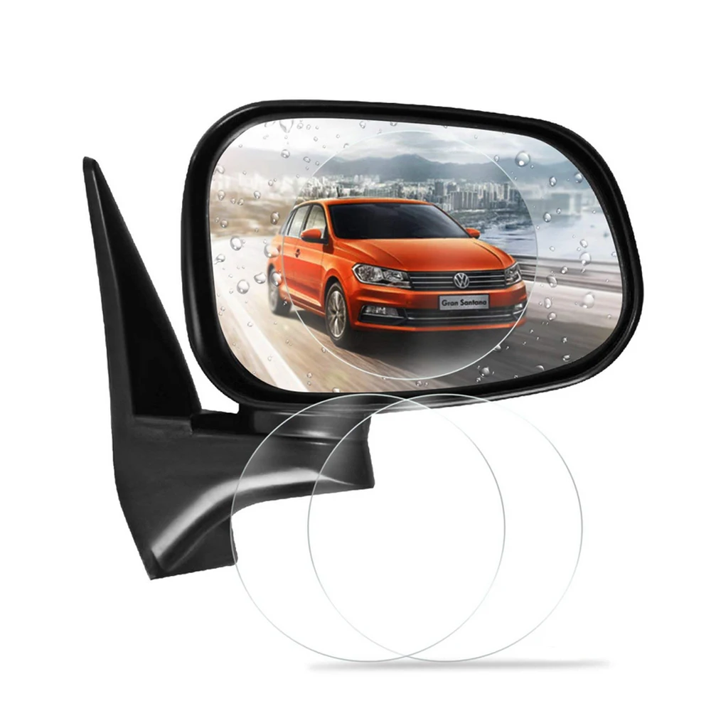 

Car Rearview Mirror Protective Film,Waterproof Rainproof Rear View Mirror HD Clear Screen Film 100*150mm