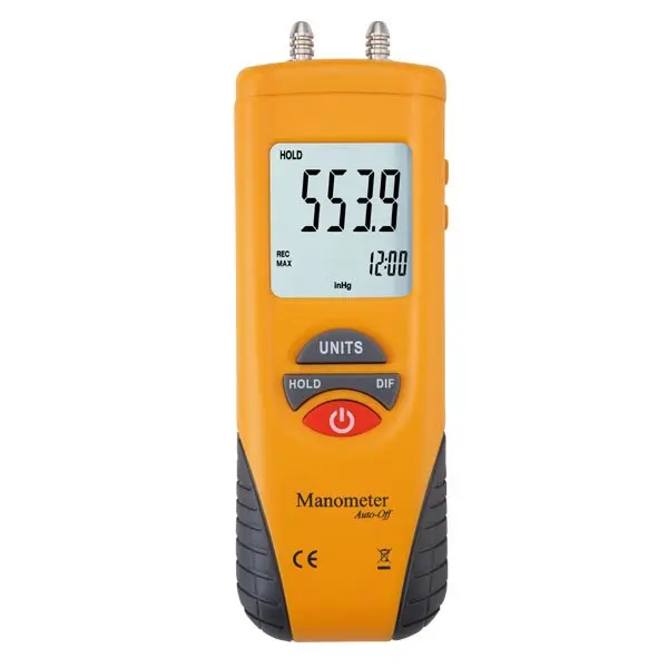 Dual Port Electronic Manometer For Measuring Pressure Buy Manometer
