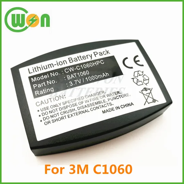 Replacement Battery For 3m C1060 Headset System Bat1060 Cp
