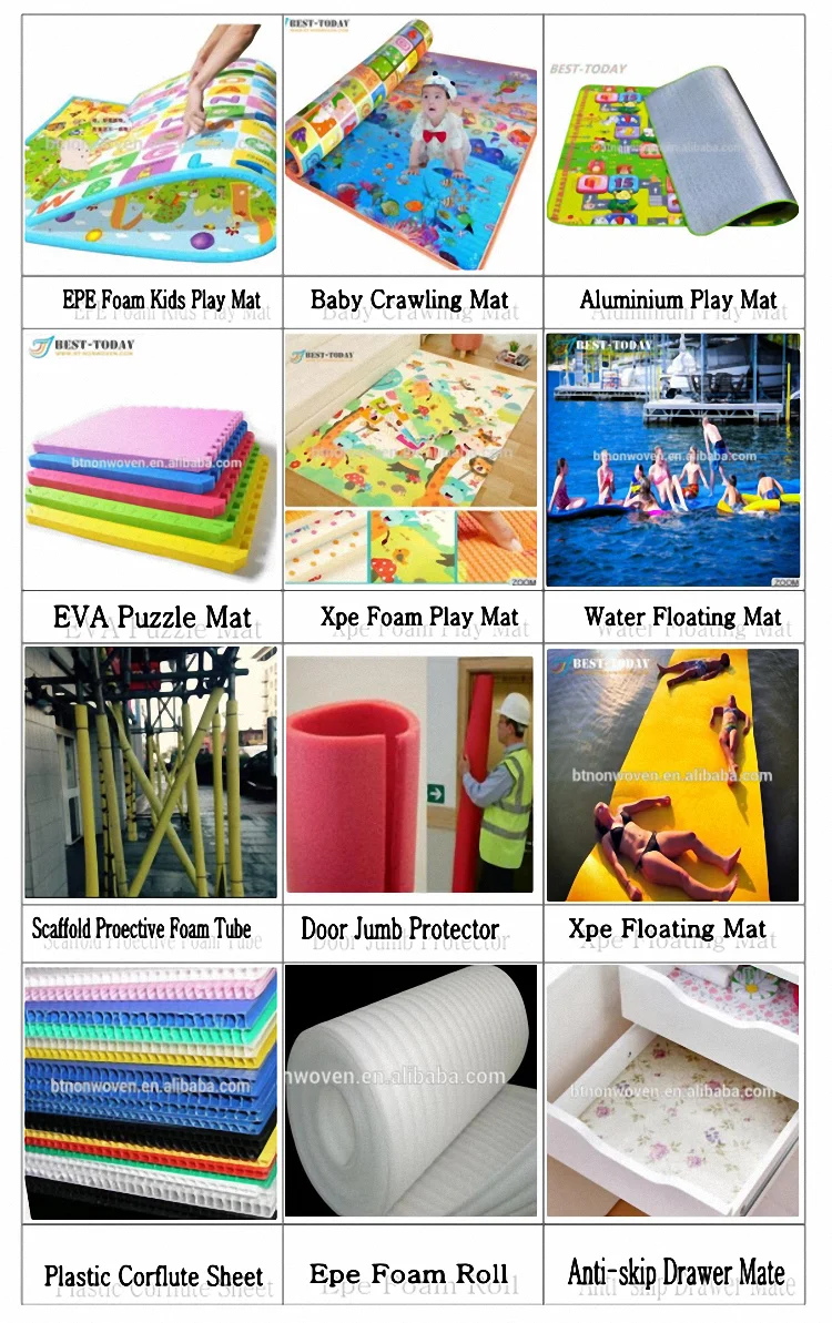 foam water slide mats