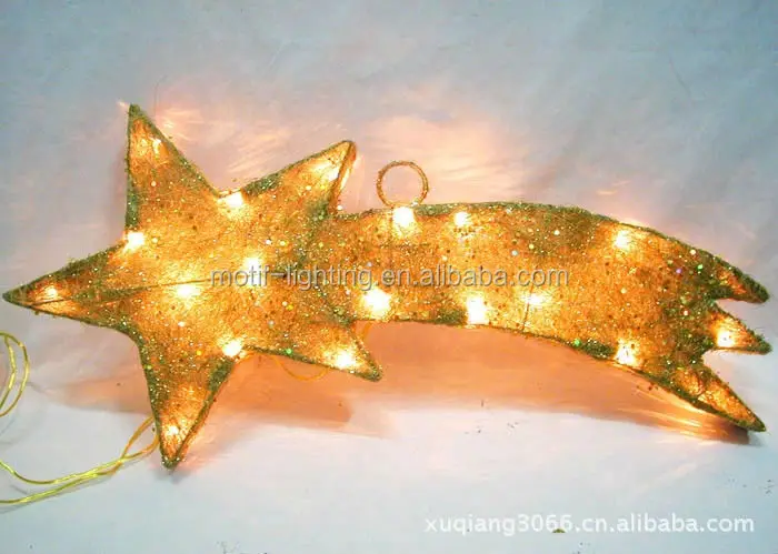 Christmas Decoration Lighted Shooting Star Buy Christmas