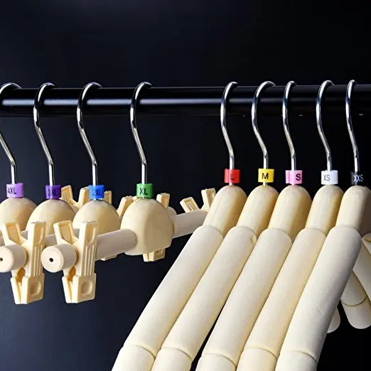 Perprinted Size Markers For Hanger Garments Size Number Tags Clothes