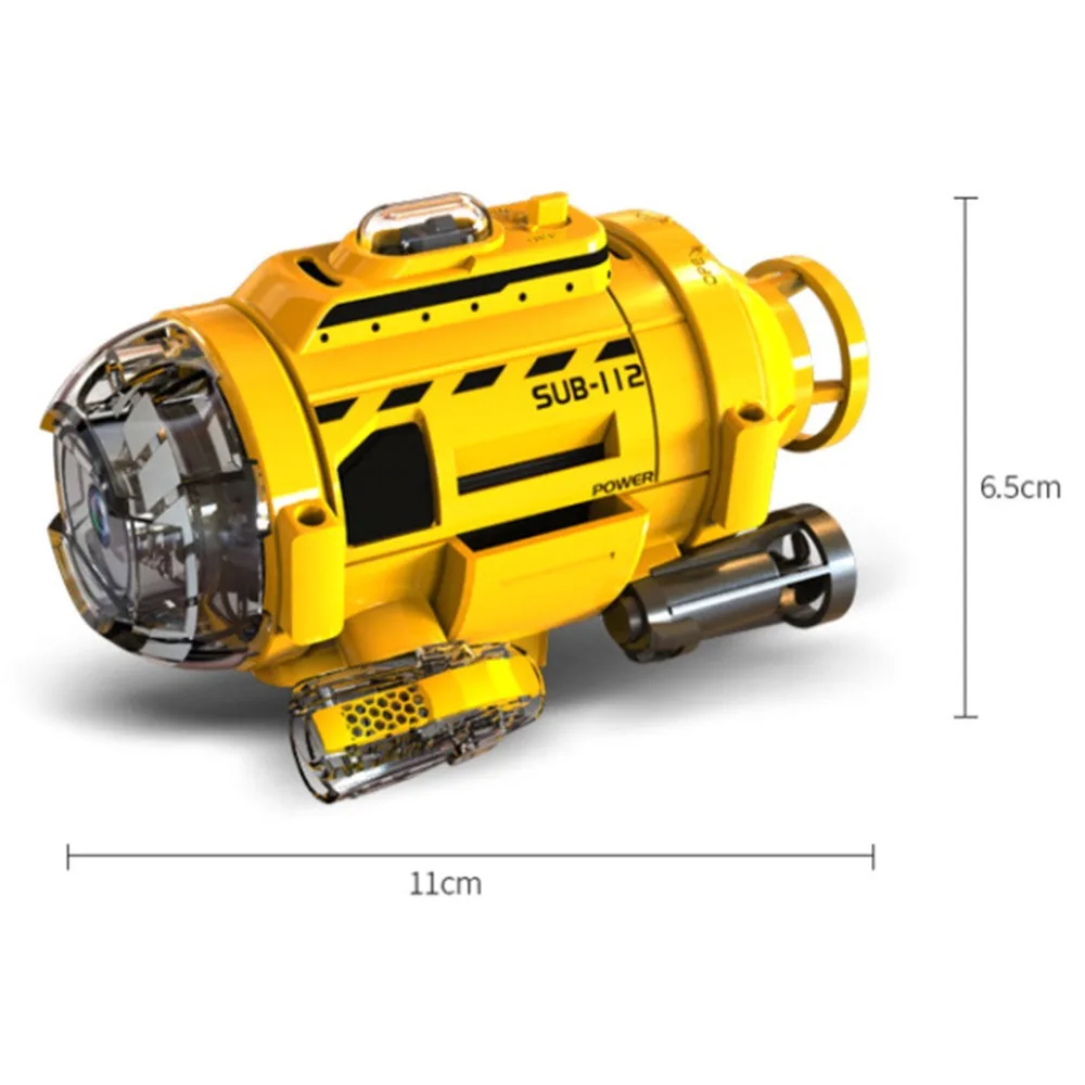 toy submarine with camera