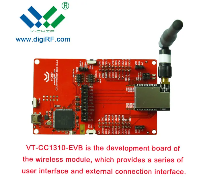 
TI SUB1GHz CC1310 CC1350 Development kit motherboard Simulation burning tool 