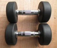 

rubber coated round dumbbell