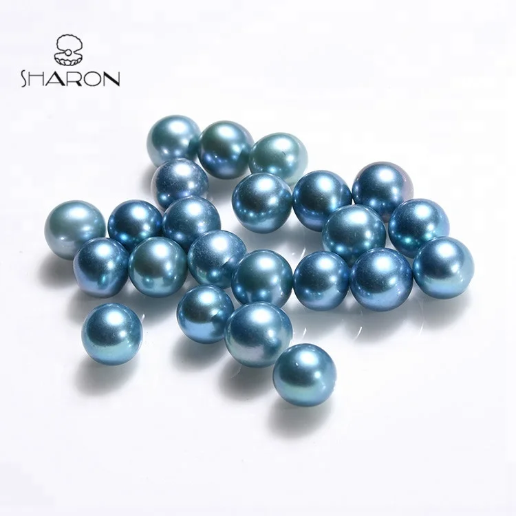 

2018 new color 6-7mm Round Mermaid Fresh Water Loose Pearls no Hole Beads