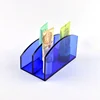 Acrylic office desk organizer acrylic brochure display case
