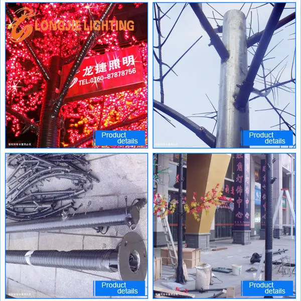 
7776 led H: 6m landscape led trees 