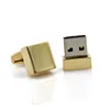 Metal Cufflink USB Memory Stick 8GB Pen Drive for Business Gift