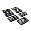 Customized Badge Clothing Cap Stickers Blood PVC Rubber Patches
