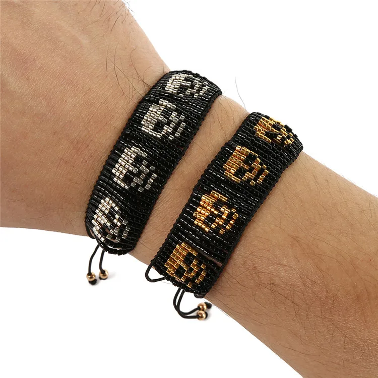 

China handmade miyuki jewelry diy hand weaving women beads bracelet, Picture