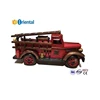 Wooden Fire Engine Christmas Decoration,Wooden Fire Engine Alibaba China Market,Wood Fire Engine New Products 2016 Wholesale
