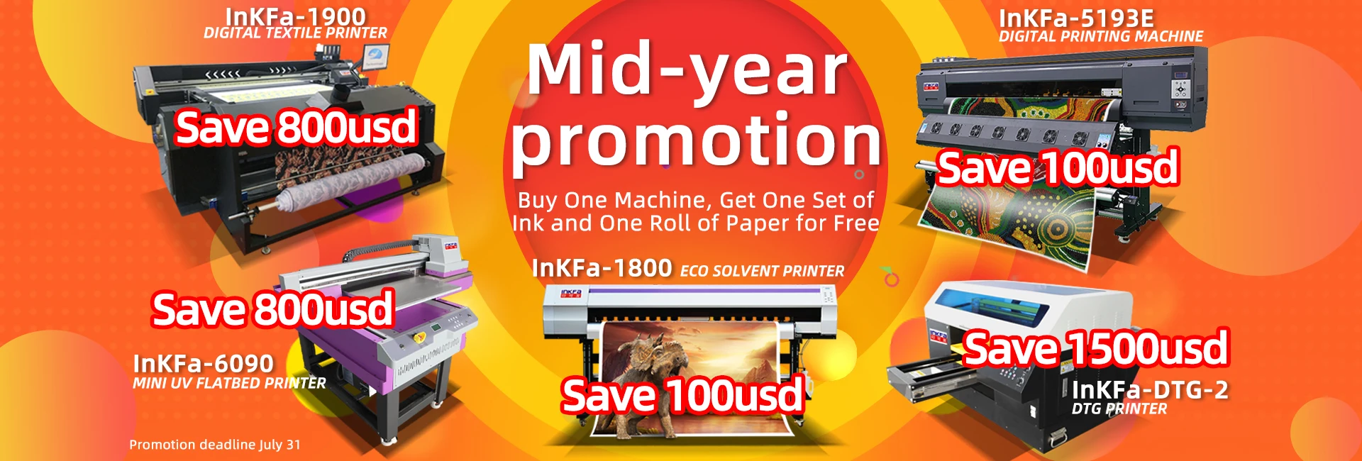 Automatic Inkfa A3 Uv Raffle Ticket Production Printing Machine/4