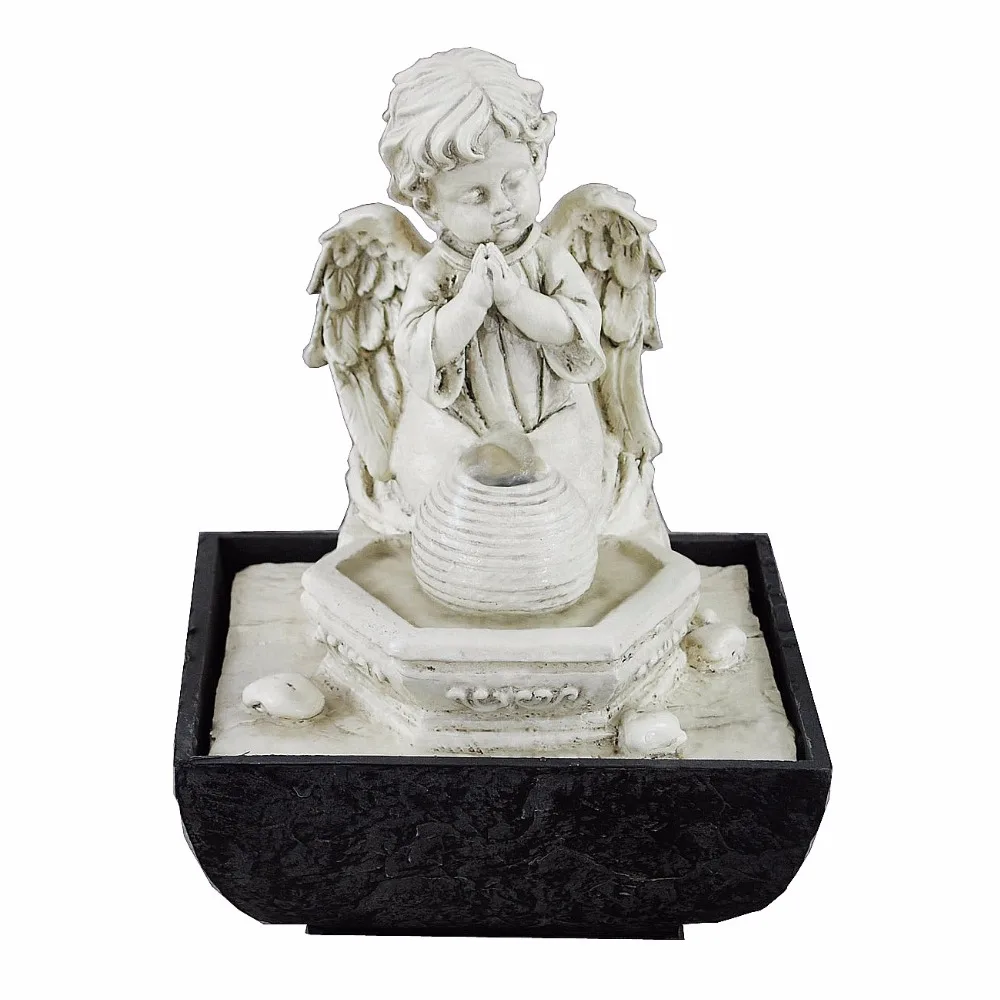 Art And Crafts Western Indoor Mini Angel Water Fountain Buy Angel