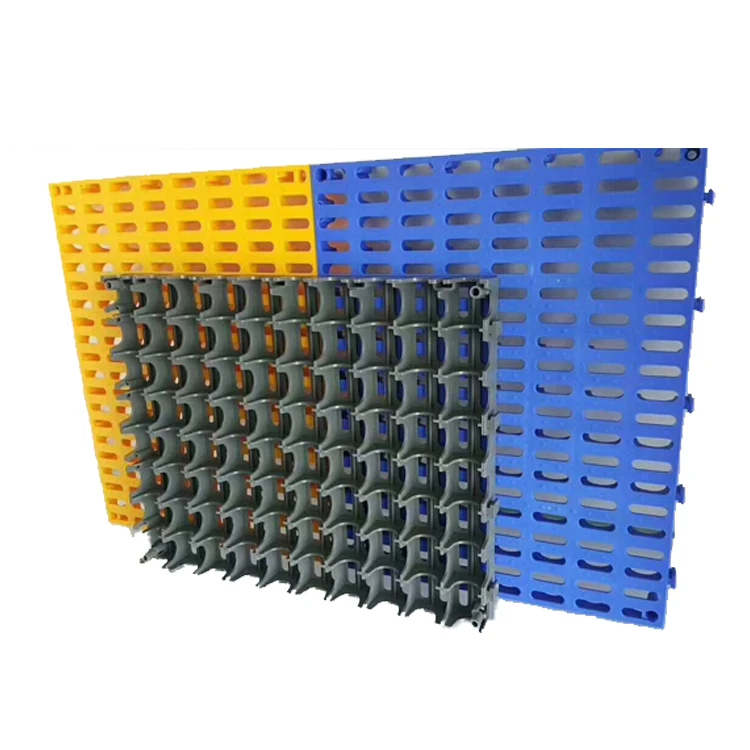 
Chinese Garage floor tiles 400*400MM high quality low price polymer plastic mosaic grille mat plastic floor car wash shop floor 