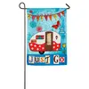 Wholesale 30*45Cm Custom Logo Double Sided Digital Double Sided Printing Burlap Garden Flag Sets,House Flag,Flag