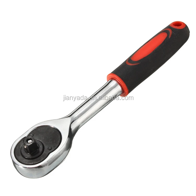 12pcs Ratchet Wrench Socket Spanner Set 1/4" Drive Chrome Alloy Car Repair Hand Tools With