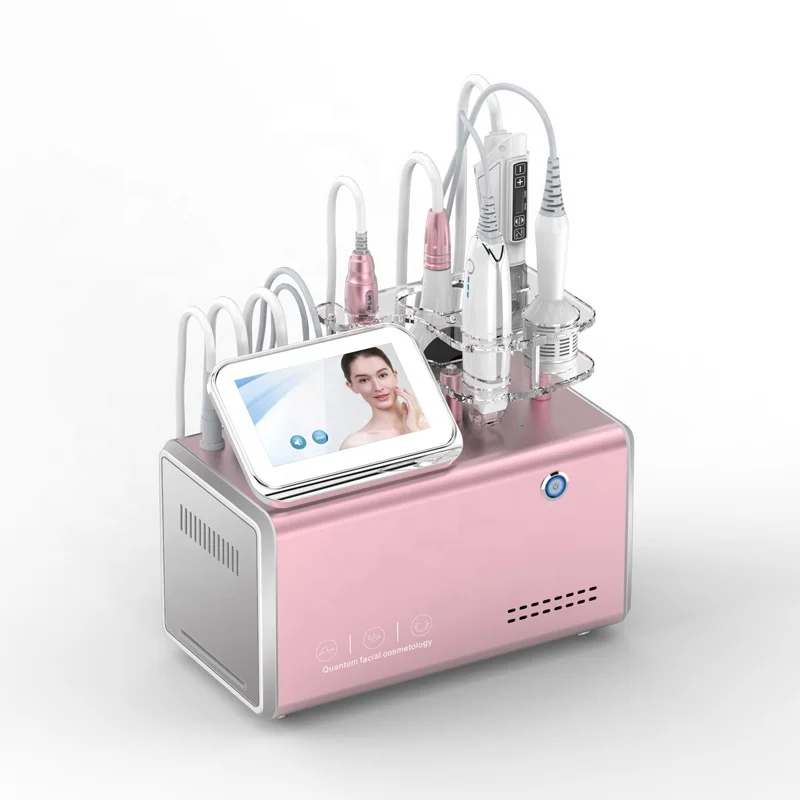 

Yting 5 in 1 Mesotherapy Machine No Needle Meso Injector for Wrinkle Removal Anti Aging Face Care, Rose gold