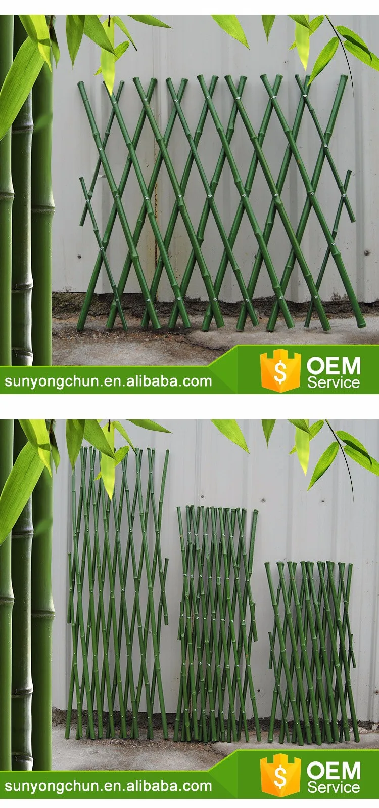 coloured decorative cheap yard black bamboo fence for home decoration