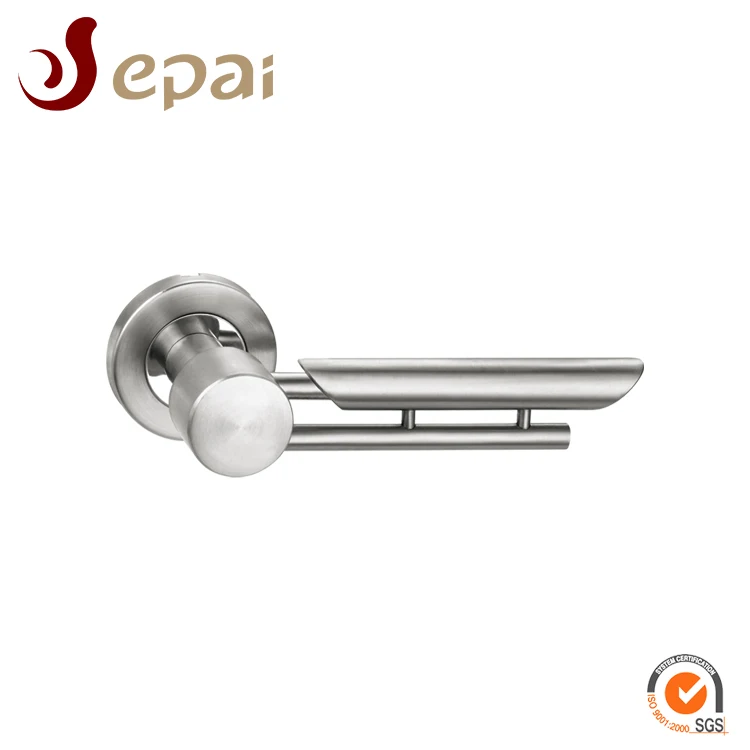 High Quality Interior Stainless Steel Lever Type Handle Round Solid Bar Door Handle Buy Door