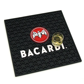 high quality 3d square shape bacardi