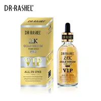 

DR.RASHEL Hyaluronic Acid Ampoule Lifting Firming Whitening Moisturizing Anti Wrinkle Essence Makeup Primer 24K Gold Serum