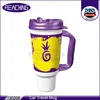 130206 Huge Range of Designs Wholesale Plastic Coffee Mug with Lid