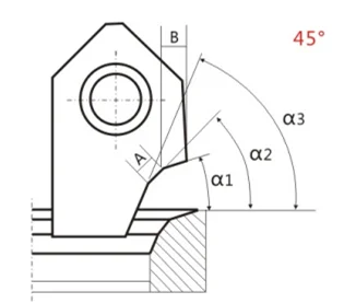  Carbide seats with 30 degrees Suppliers