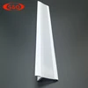 Factory direct sales pvc deco profile plastic extrusions right angle