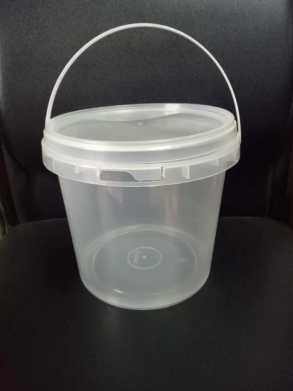 1l 2l 2.5l Pp Food Grade Clear Bucket With Handle And Lid Buy Food