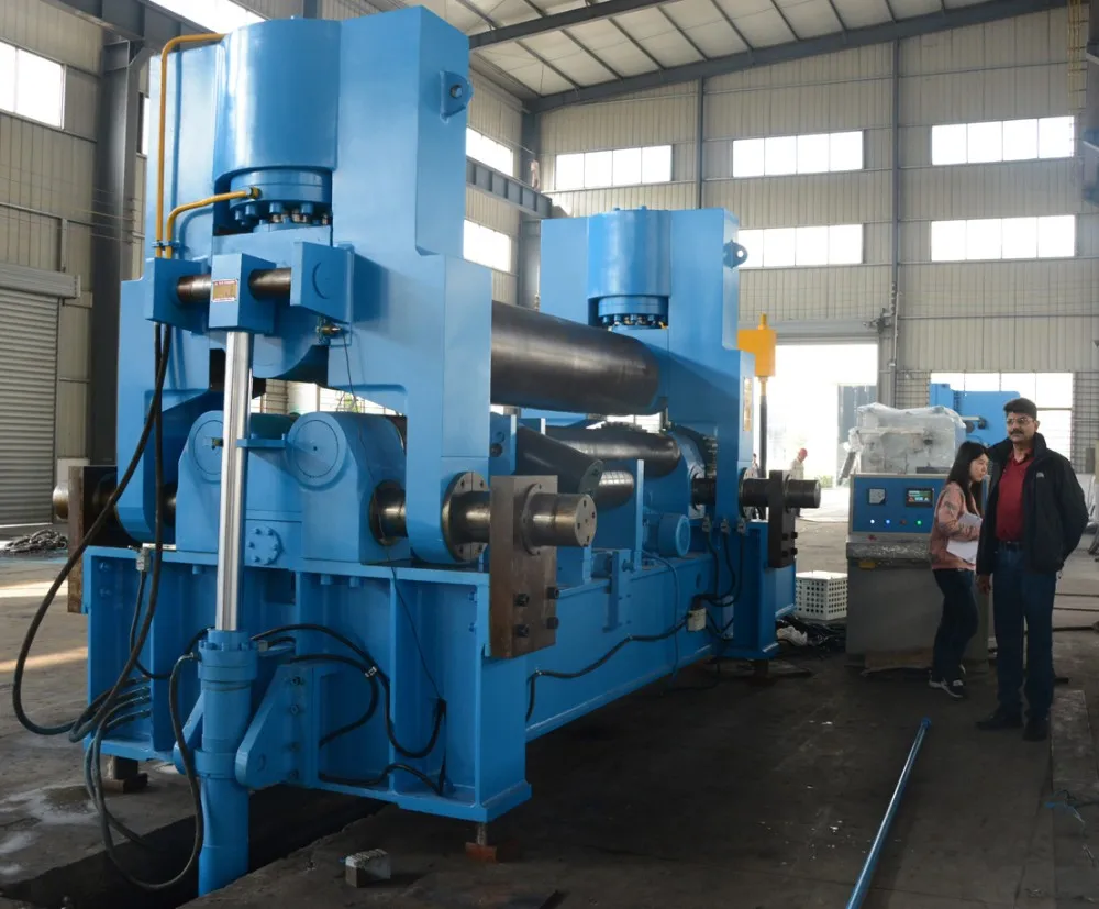 三辊对称板轧机或板辊 w11 钢辊成型机