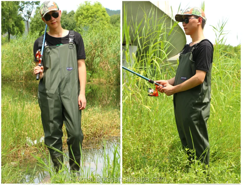 
the most popular wader for fishing men 
