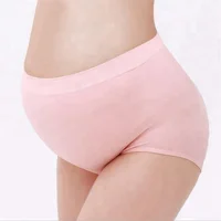 

2018 Soft Maternity Panties Pregnant Women Underwear Underpants Ladies Maternity Belly Support Panties