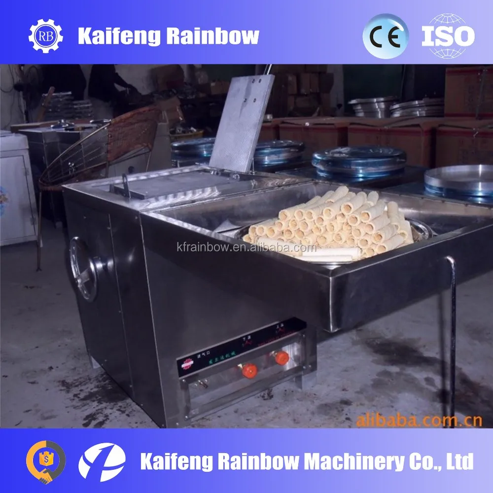 Widely Used Egg Roll Machine/biscuit Roll Maker/crisp Roll Making Machine Wafer Stick Form