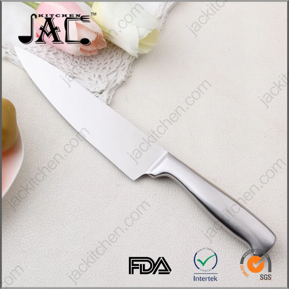 Hot Selling Yangjiang Full Stainless Steel 8 Inch Professional Kitchen Chef Knife