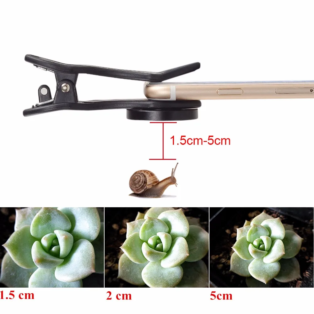 For Iphone Camera Lens Promacro Lens+wide Angle Lens Kit,Clipon Cell