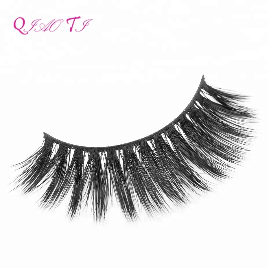 

Wholesale high quality pure hand made private label 3d silk eyelashes, N/a