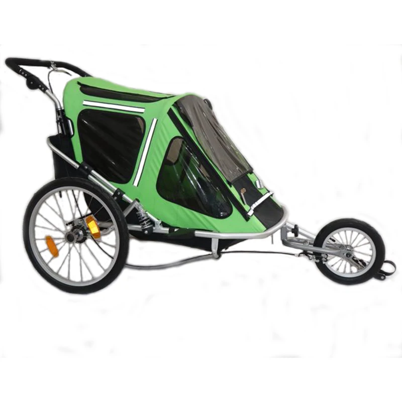 baby bike trailer with suspension